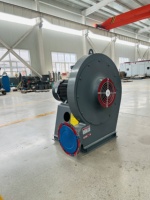 Ventilateur centrifuge industriel à entraînement direct de petite taille en acier inoxydable pour l'élimination de la poussière, la filtration de l'air, conception multi-matériaux