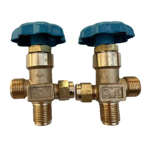 Válvula Angular Neumática para Tuberías QF-2A, Estructura de Control Manual para Agua y Gas, Compatible con CO2 - Product Image 1