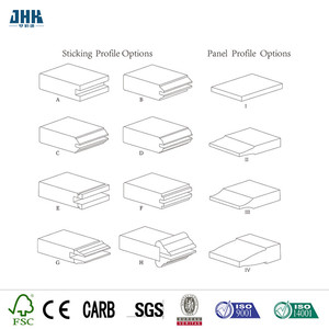JHK Panel de Madera Maciza de Vidrio de Hierro Forjado Aler, Diseño de Puerta de Entrada Moderna de Alta Calidad para Casa - Product Image 5