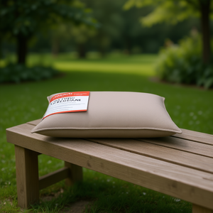 Cuscino per panca da giardino Tasaview 59.1x19.7x2.8 pollici in tessuto Oxford color tortora, resistente all'acqua, rettangolare - Product Image 2