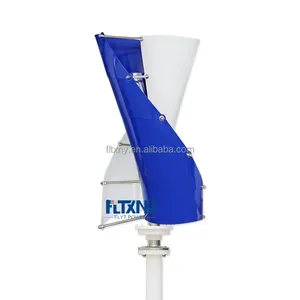 Sistema de Energía Eólica Helix Windmills, Generador Eólico Vertical Espiral de 5kw 10kw para Uso Doméstico y Agrícola - Product Image 5