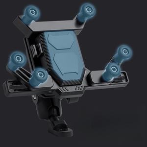 Support de téléphone pour moto en alliage rotatif à 360 degrés, support de navigation multifonctionnel antichoc pour moto - Product Image 6