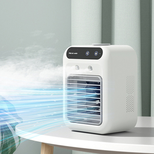 Chất lượng tốt làm mát không khí Fan xách tay cá nhân Máy tính để bàn fan hâm mộ với nước Mist Spray ánh sáng ban đêm điều hòa không khí - Product Image 2