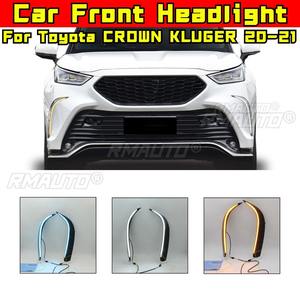 Luz Diurna para Toyota CROWN KLUGER 2020-2021, Lámpara Impermeable, Pieza de Modificación de Faros Delanteros - Product Image 1