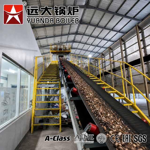 40 Tph High Capacity Biomass Waste Wood Chips Steam Boilers for Corrugated Boxes