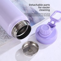 Nouvelle tasse isotherme sous vide en acier inoxydable 304, grande capacité, portable pour sports de plein air, isolation 6-12 heures, cadeaux d'affaires