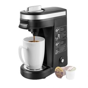 Kitchenlex American-style ABS Plastic Kcup Capsule Coffee Machine <b>Steam</b> Heating Automatic Cleaning for Home Hotel Use Single-<b>Cup</b> - Product Image 1