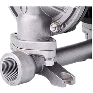 QBY3-25P 1 Zoll Luftmembranpumpen Edelstahl Diesel Öl Wasser Abwasserbehandlung Pneumatische Doppelpumpen - Product Image 5