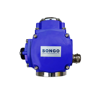 DC24V 60Hz 90 Degree Rotary QT Quarter <b>Turn</b> EX Explosion Proof on <b>Off</b> Motorized Actuator - Product Image 3