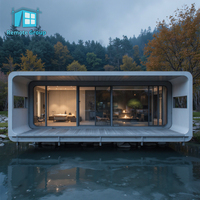 Cabaña Prefabricada Moderna de Lujo Tipo Apple con Baño, Casa Pequeña Personalizada, Oficina en Contenedor