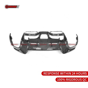 ลิ้นกันชนหลังคาร์บอนไฟเบอร์แท้ สำหรับ Ferrari Purosangue FUV รุ่น OEM พร้อมดิฟฟิวเซอร์หลังแบบ Pre-Preg ช่วยเพิ่มประสิทธิภาพการทรงตัวของรถ  นำเข้าจากโรงงานโดยตรง - Product Image 6