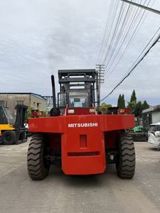 Montacargas diésel Mitsubishi TCM KALMAR de 25/30/32 toneladas con posicionador de horquillas, desplazador lateral y maquinaria para construcción portuaria - Product Image 2