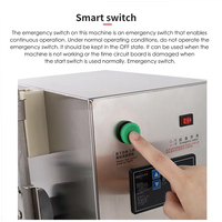 Machine à secouer les bulles de thé et les boba en acier inoxydable à double tête avec minuterie pour usage commercial