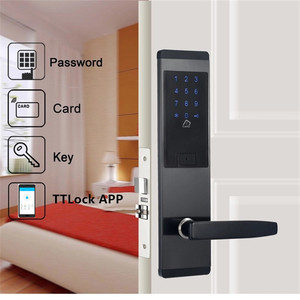 TTHotel TTlock Cerradura de puerta digital electrónica sin llave Aplicación de teléfono inteligente Cerradura inteligente <span class=keywords><strong>para</strong></span> el hogar Alquiler de apartamentos Casas y hoteles - Product Image 5