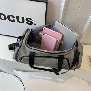 Fitness Weekender <b>Training</b> Sports <b>Bag</b> Dry Wet Separation Shoulder Crossbody Duffel <b>Bag</b> Satchel Made Durable Travel Polyester - Product Image 4