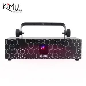 Alta Qualidade 4.5W Laser Luzes Projetor DMX DJ Laser Light Show Para Concert Party KTV