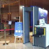 Scanner d'inspection de sécurité complet avancé, type de canal, machine d'inspection aux rayons X pour les contrôles de sécurité aéroportuaire
