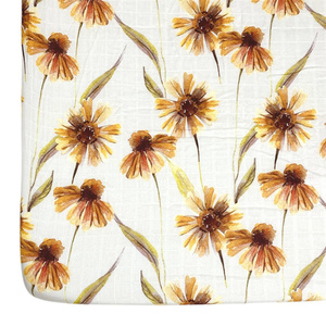 100% coton tricoté bébé berceau drap-housse séchage rapide Simple bébé couverture enfants dessin animé literie - Product Image 3