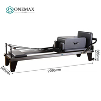 Pies MEDIOS DE Pilates de aleación de aluminio profesional certificado por el fabricante ONEMAX para entusiastas del fitness