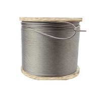 Câble en acier inoxydable de bonne qualité 304 316 antirouille 4 mm 6 mm 8 mm 10 mm 12 mm
