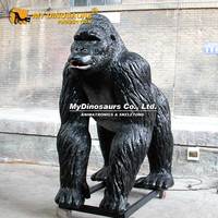 MY DINO XJ Zoo Animal realista Modelo Tamaño real Animatronic Gorila