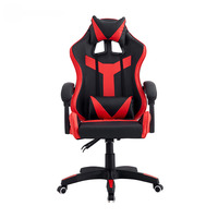 Chaise de jeu de course personnalisée à dossier haut, ergonomique, inclinable, avec appuie-tête ailé, coussin lombaire et base robuste réglable, OEM ODM