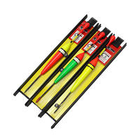 Ensemble de flotteurs de pêche, flotteur, flotteur lumineux, flotteurs de pêche, flotteur de couleur et de taille variés, flotteur pour accessoires de pêche en plein air