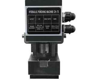 Punzonadora hidráulica portátil de tres lados con tres ranuras, Motor de maquinaria metalúrgica de metal de acero de la serie 100/80/150/200 - Product Image 2