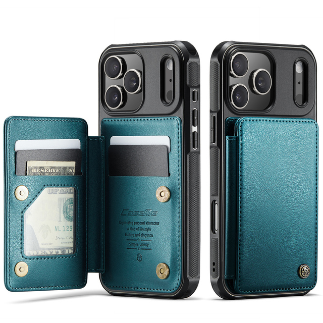 Multiple Card Slot Kickstand Magnetic Pu Flip Leather Wallet Phone Cover case for iphone 17 air 18Pro Max 16 Plus 15 14 13 12 11