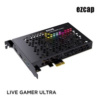 Boîtier d'enregistrement vidéo HDMI pour Gamer Ultra PCIE en direct, carte pour streaming, ezcap334, 1 pièce