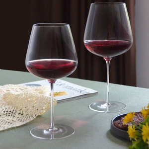 Copas de cristal ultrafinas de tallo largo y grueso al por mayor, copas de vino de boda de agua transparente para Globo, Gin Tonic de boda - Product Image 4