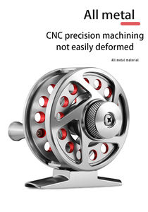 En gros Moulinet de pêche frontal tout métal de haute qualité pour la pêche en radeau et à la mouche, 2+1BB à entraînement frontal - Product Image 3