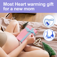 BINGFAN Coussin de refroidissement post-partum personnalisé avec logo, compresse de glace périnéale, kit de soins de maternité, billes de gel pour soulager la douleur et contrôler l'enflure