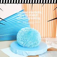 Jouet gonflable TPR élastique et moelleux en forme de boule, idéal pour les fêtes – Nouveauté très prisée