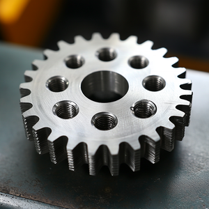 Piñón de Espiral de Alta Precisión Mecanizado por CNC con Electroerosión por Hilo - Acero al Carbono/Acero Inoxidable con Certificación ISO9001 para Transmisión Industrial - Product Image 2