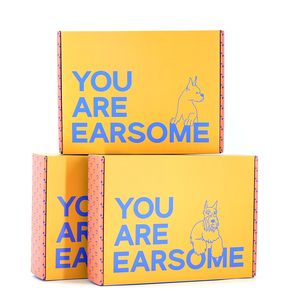 กล่องใส่กระดาษลูกฟูกกล่องใส่สุนัขเป็นมิตรต่อสิ่งแวดล้อมกล่องใส่สุนัขโลโก้ตามสั่ง - Product Image 2