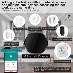 Passerelle multi-mode intelligente LEDEAST RSH-GW006 3 en 1 Tuya Zigbee BLE Wifi avec télécommande <span class=keywords><strong>IR</strong></span> pour l'automatisation de la maison - Product Image 5