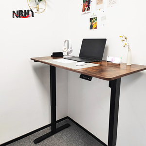 NBHY Escritorio de pie eléctrico de oficina moderno Ergonómico Altura ajustable Convertible de sentarse a pararse - Product Image 2