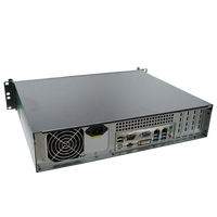 Computadora Industrial Integrada de 2U para Montaje en Rack |   HVAEIPC I3 128GB RAM 8GB Unidad de Disco en Stock Win10/Linux LAN*2 4G RS232