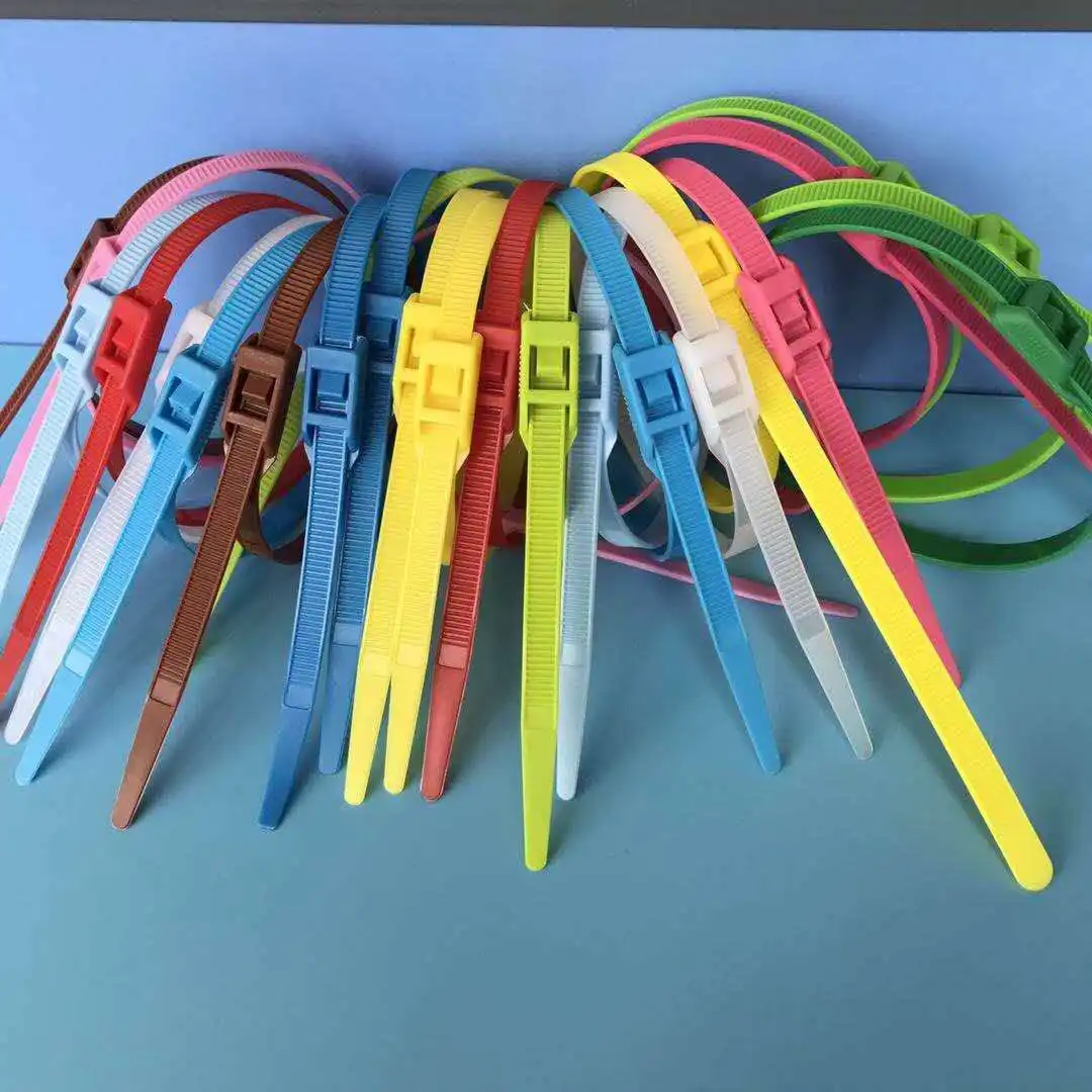 customizable colorful cable tie for sale lower price high quality