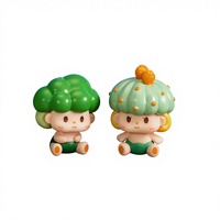 Yachuang Mr. Bean BABY Fruit Series - Genummerde Limited Edition Blind Box verzamelfiguur, bureaudecoratie cadeau