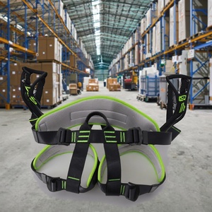 เข็มขัดนิรภัยโพลีเอสเตอร์แบบครึ่งตัวที่ปรับแต่งได้สำหรับการปีนเขาและกู้ภัยในที่สูง ป้องกันการตก โดยผู้ผลิต - Product Image 1