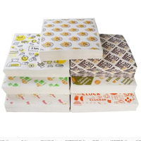 Papier d'emballage alimentaire en silicone anti-graisse, fourni directement par l'usine, 100% pâte vierge, fabriqué en Chine, prix bas