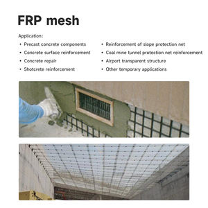 مستودع مخصص الألياف الزجاجية الصناعية FRP عززت شبكة الألياف الزجاجية - Product Image 2