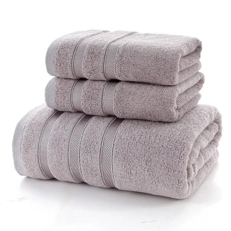 2021 Offre Spéciale hautement absorbant serviette en bambou organique de luxe serviette de bain serviettes