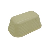 Hygiënische antibacteriële plastic ovale broodvormmand (25x15x9cm) voor commerciële keukens