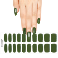 Autocollants en feuille pour nail art Huizi en gros, bandes de vernis à ongles, décalcomanies pour ongles en gel