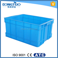 Usine directement en gros boîtes en plastique pour le stockage récipient en plastique perforé 25 kg