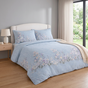 Luxury Microfiber Bedsheet Featuring 125 GSM Fabric and Solid Color Pattern for <b>Comfortable</b> Bedroom Hotel and Home - Product Image 1