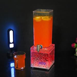 3L enfriador de cerveza Tower Draft Beer Juice Drink dispensador de bebidas con luz LED - Product Image 4